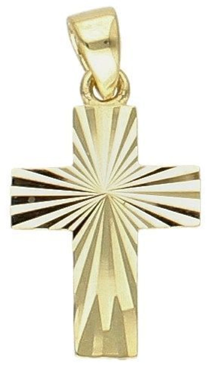 Złota zawieszka 375 krzyżyk z ozdobnym grawerowaniem ZA 3823 375. Złota zawieszka krzyżyk. Złoty krzyżyk damski, męski. Zawieszka krzyżyk z grawerowaniem. Złoty krzyżyk idealny na prezent (1).jpg